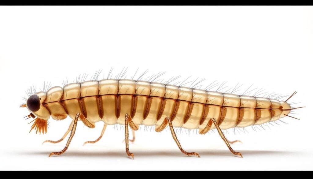 Drain Fly Larvae Identification