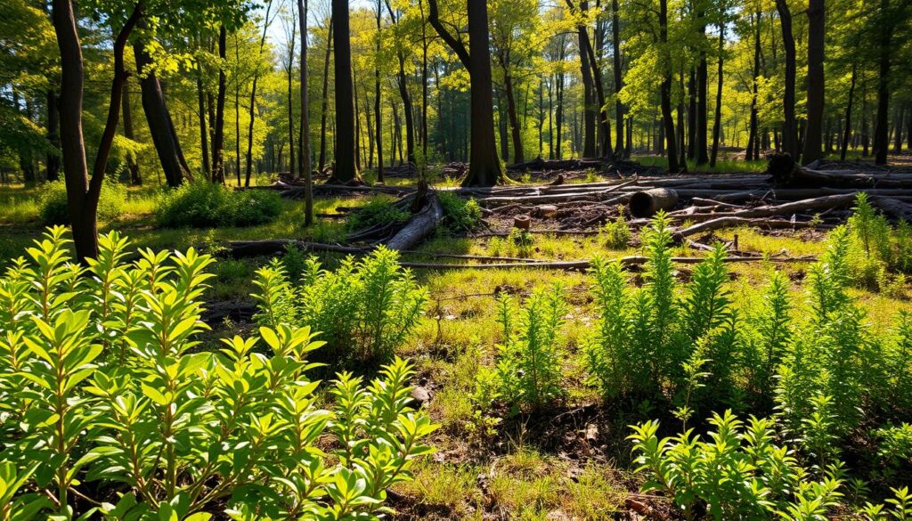 Secondary Succession Ecosystem Recovery