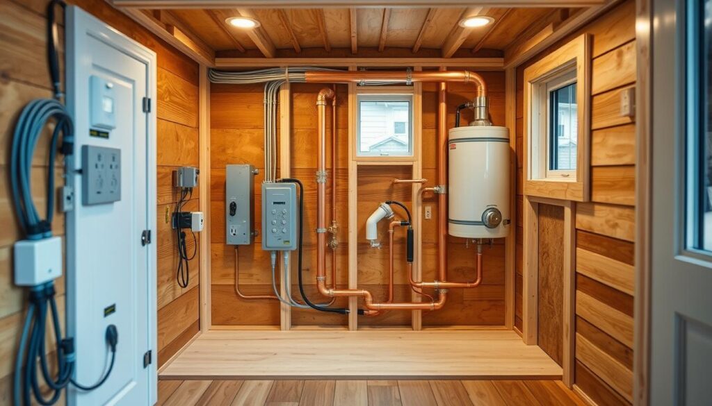 Tiny Home Electrical and Plumbing Systems