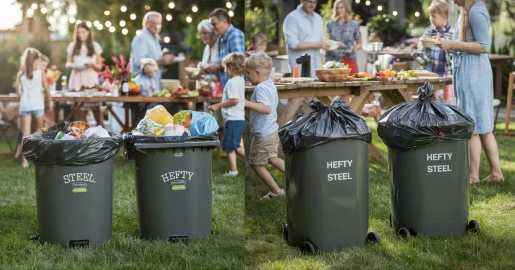 Hefty Steel 14.5 Gallon Trash Bags