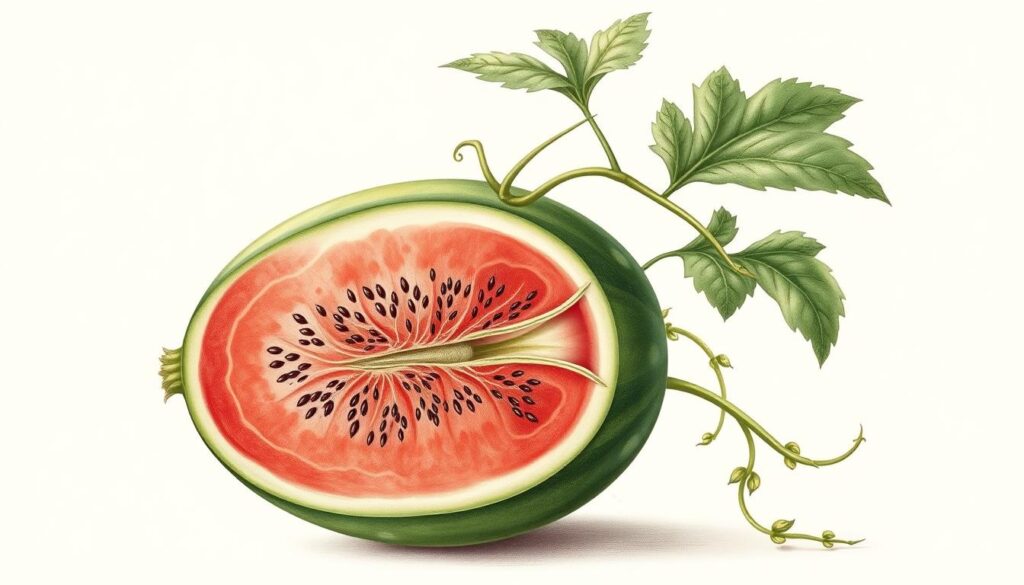 Watermelon Plant Anatomy