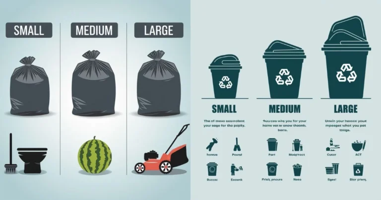 garbage bag sizes