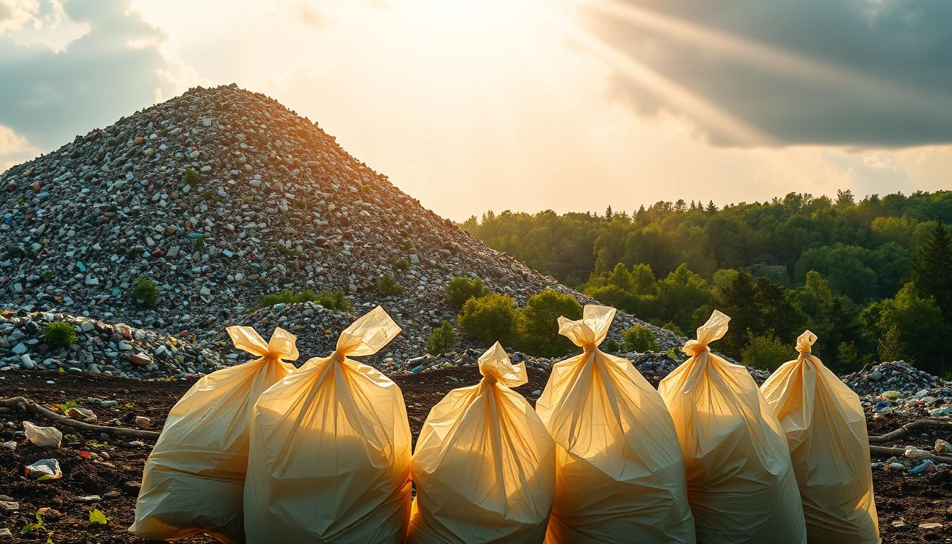 recyclable trash bags